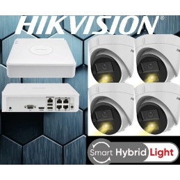 Kamerový set NVR s Poe, +4x IP kamera-HIKVISION DS-2CD1343G2-LIU-4M...