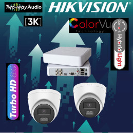 SET-2-HIKVISION-5MP-THD8-DS-2CE78K0T-LXTS-UHD-IR40m - Hikvision TVI...
