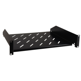 Polica 19" 2U k racku 450-1000mm - RACK skrine a príslušenstvo
