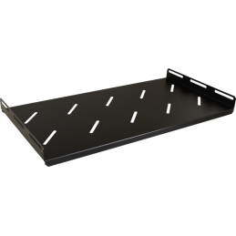 Polica 450 19" 1U k racku 450-1000mm - RACK skrine a príslušenstvo