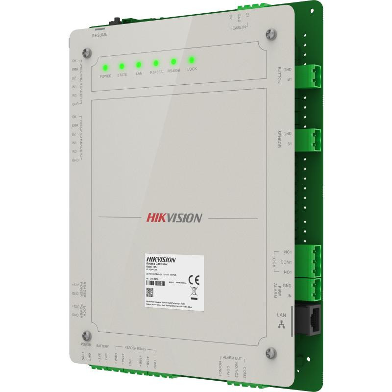 Hikvision DS-K2621X(P) Riadiaca jednotka 1 dvere, RS4854 - Kontrola...