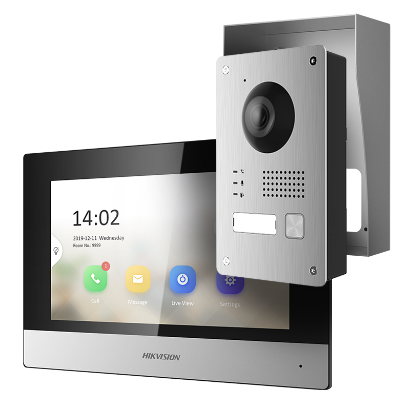 Hikvision DS-KIS703Y- 2vodicový - IP set - IP video interkom dvojvo...