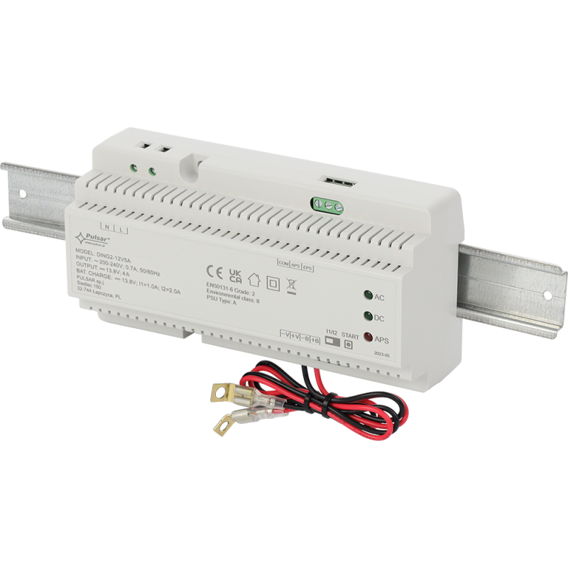 Pulsar- 12V/5A, impulzný adapter s vyrovnávacou pamäťou - Napájacie...
